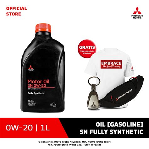 Jual Mitsubishi Motors Genuine Parts Oil Gasoline W Sn Fully