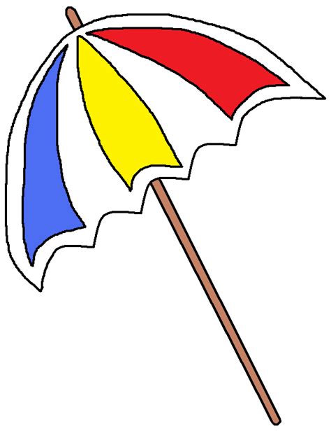 Beach Umbrella Clip Art