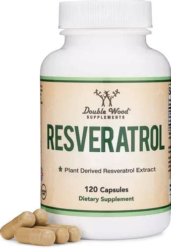 Resveratrol Mg Antioxidante Capsulas Hecho En Usa Env O Gratis