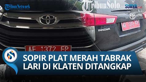 BREAKING NEWS Tertangkap Sopir Mobil PLAT MERAH Tabrak Lari Motor Di