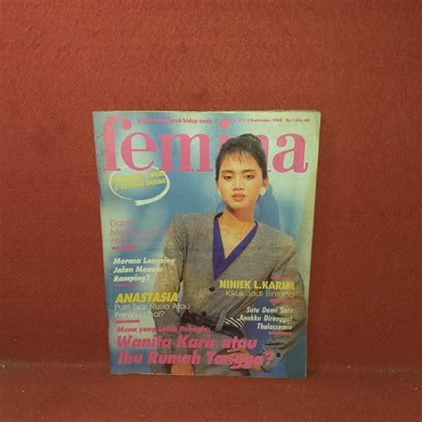 Jual Buku Original Majalah Femina No Xiv Edisi Sept Di