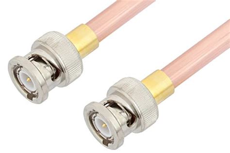 BNC Male To BNC Male Cable Using RG401 Coax