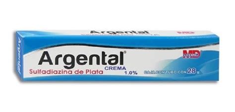 Argental Sulfadiazina De Plata 1 28 Gr Quemaduras Farmacias Bs