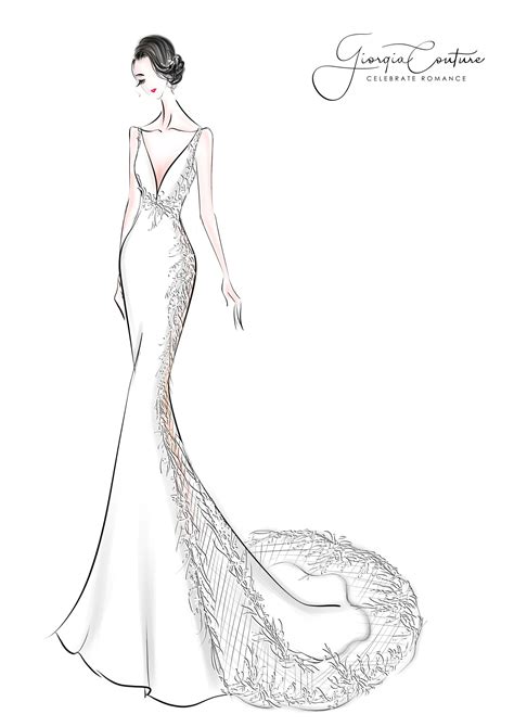 Satin Mermaid Wedding Dress Modern And Chich Giorgia Couture