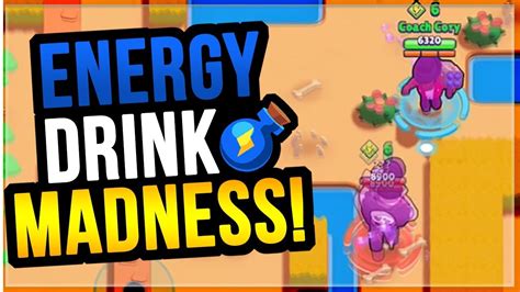 Best Modifier Yet Energy Drink Is So Fun Wrecking In Showdown Brawl Stars Youtube