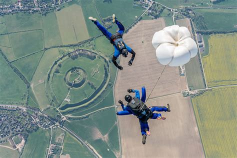 Goskydive Tandem Skydiving Experience Parachute Jumps Charity