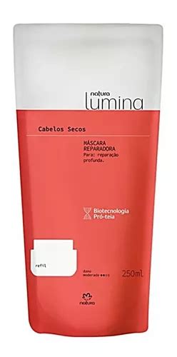 Natura Lumina Refil M Scara Para Cabelos Secos Ml Mercadolivre