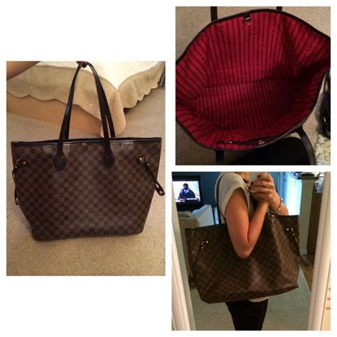 Louis Vuitton Black Checkered Purse