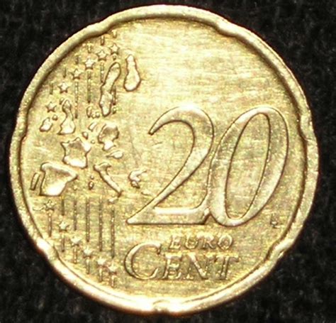 20 Euro Cent 2002 Euro 2002 prezent Irlanda Monedă 5768