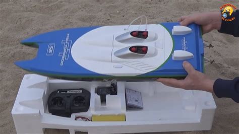 Большой катер на радиоуправлении boat RC - YouTube