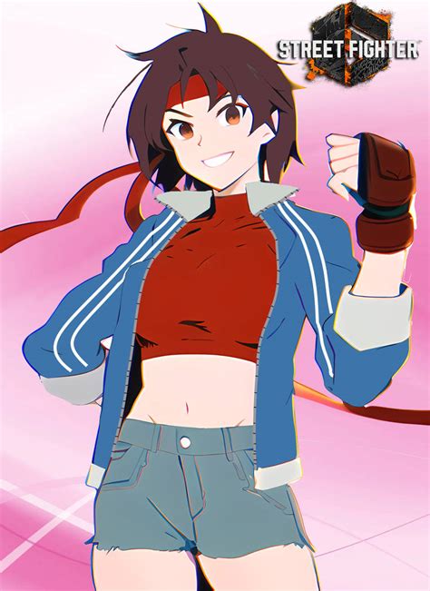 Sakura street fighter 6! by RyjinDynasty on DeviantArt