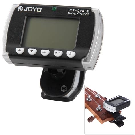 Hot Sale JOYO JMT 9006B Clip On Backlit Metronome Tuner For Electronic