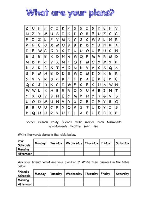 Word Search Worksheets for Brain Activity | Activity Shelter