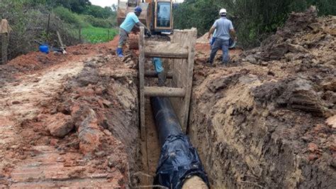 Nova Adutora Em Gravata Vai Ampliar A Capacidade De Abastecimento De