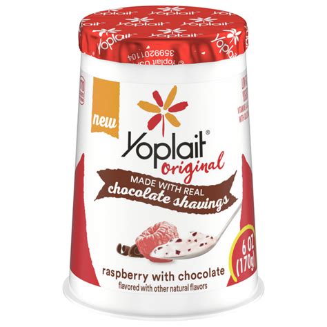 Save On Yoplait Original Low Fat Raspberry With Chocolate Yogurt Cup