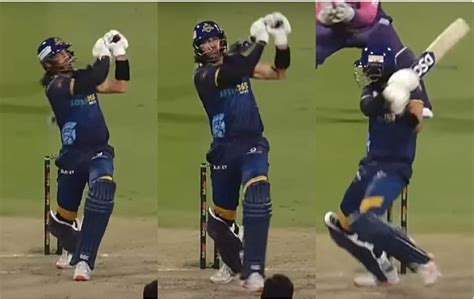 WATCH David Wiese Takes On Wahab Riaz Rains Sixes In A Single Over In