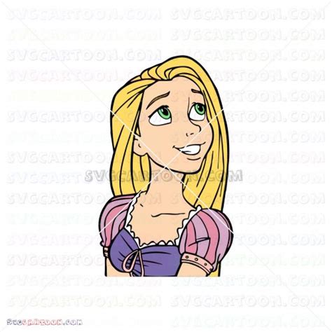 Rapunzel Tangled Svg Dxf Eps Pdf Png