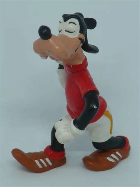 ANCIENNE FIGURINE PVC Plastique Disney Dingo Goofy Marche A Pied