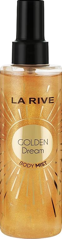 Bruma Corporal Con Brillo Dorado La Rive Golden Dream Shimmer Mist