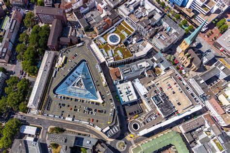 Dortmund Von Oben Parkdeck Auf Dem Geb Ude Des Parkhauses