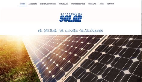 Herzlich Willkommen Auf Unserer Neuen Webseite Soltermann Solar