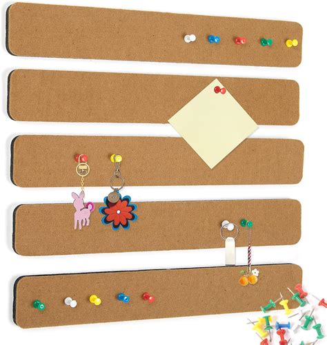 Amazon Ayztkux Pack Corkboard Strips For Walls Self Adhesive