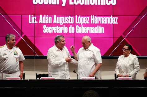 Secretario De Gobernación Y Secretaria De Seguridad Reconocen Avance Y