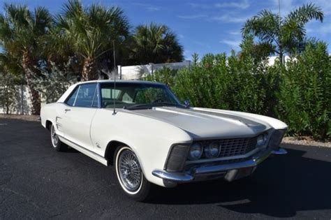 1963 Buick Riviera 0 White Coupe Automatic Classic Buick Riviera 1963