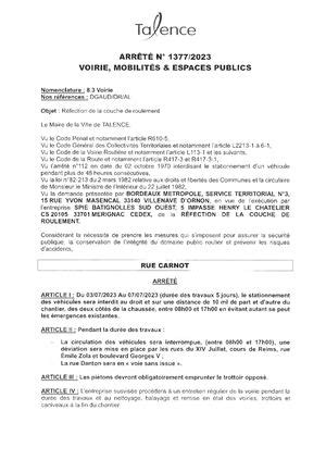 Calam O Arrete Interdiction De Stationnement Et De