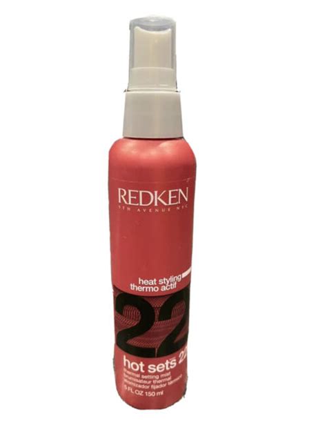 Redken Hot Sets 22 Thermal Setting Mist Maximum Control 5 Fl Oz 150 Ml For Sale Online Ebay