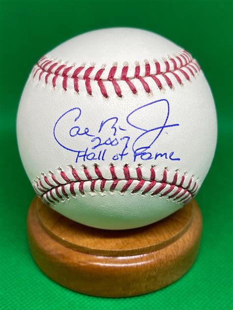 Cal Ripken Jr Autographed Signed Autograph Auto Baseball Tristar