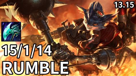 Rumble Jungle Vs Hecarim KR Grandmaster Patch 13 15 YouTube