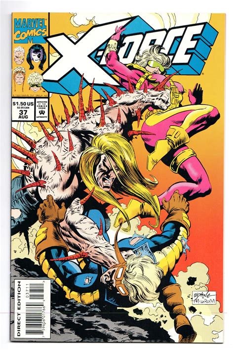 X Force 37 Marvel 1994 VF Comics Marvel Comics Marvel