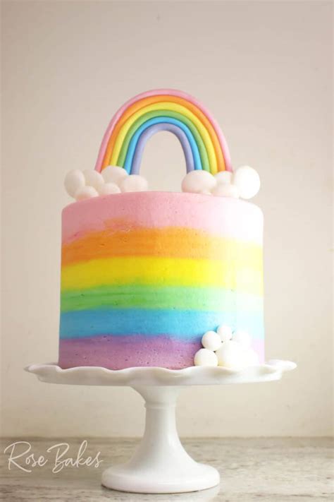 20 Rainbow Cakes And Party Ideas