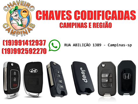 Copia De Chave Codificada Jeep Renegade Fiat Argo Em Campinas