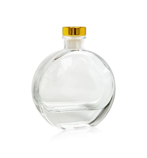 100ml Round Diffuser Bottle With Gold Cork