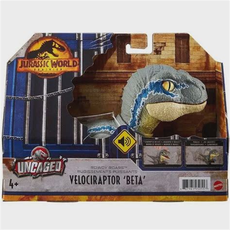 Jurassic World Dominio Uncaged Velociraptor Beta Mattel Gwd69 Submarino