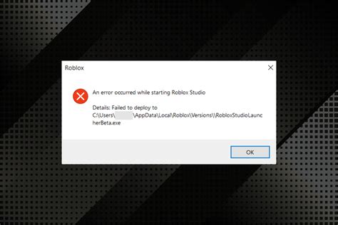 An Error Occurred While Starting Roblox 5 Ways To Fix It