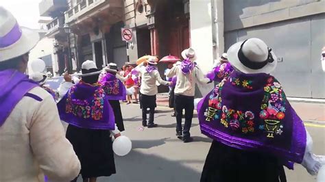 Pasacalle Carnaval Jaujino En La Plaza De Armas Lima Per Youtube