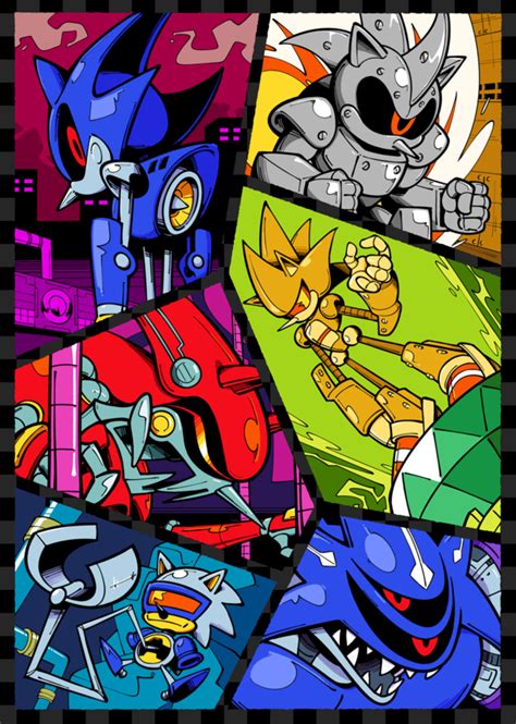 Metal Sonic Mania by Shenaniganza on Newgrounds