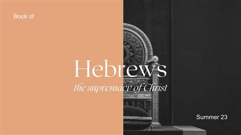 Hebrews Week 10 Dr Dee Stokes YouTube