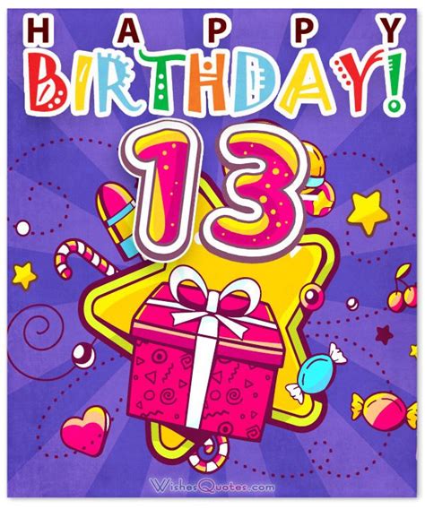 Birthday Wishes For 13 Year Old Boy - Indira Minnaminnie