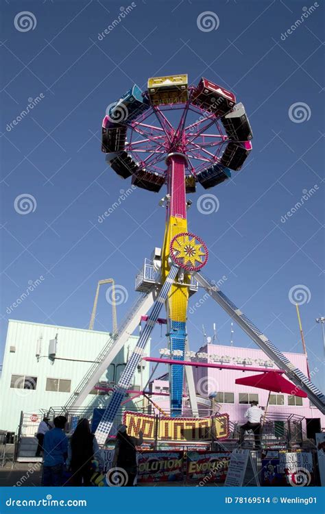 Nice Amusement Rides at State Fair of Texas Editorial Stock Image ...