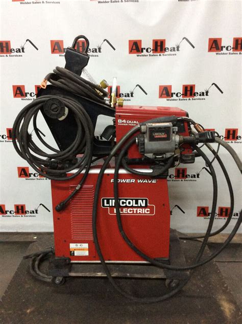 Lincoln Powerwave S Powerfeed Dual Feeder Mig Welder Ebay