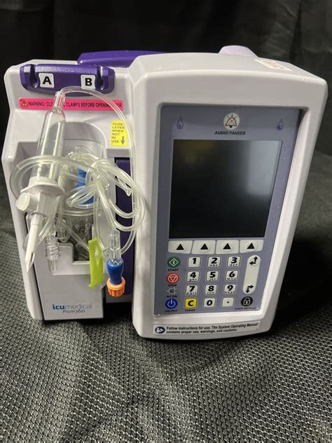 Icu Medical Hospira Plum Infusion Iv Pump W Pole Clamp Ebay