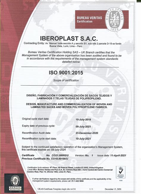 Iberoplast Blog Certificaci N Iso