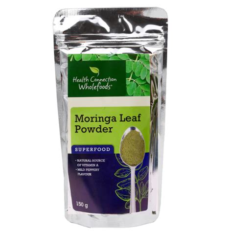 Moringa Leaf Powder G Health Connection Wholefoods