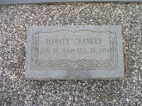 Alfred Harvey Chancey M Morial Find A Grave