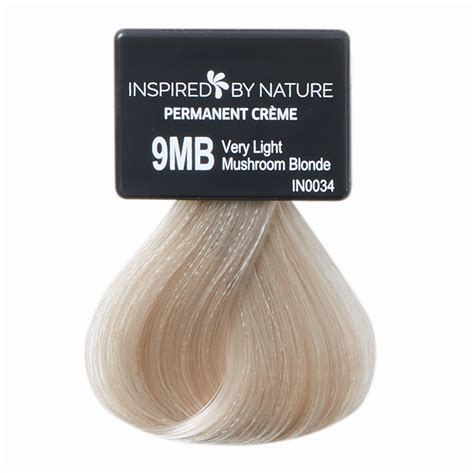 Inspired By Nature Ammonia Free Permanent Hair Color Light Mushroom Blonde Mb Permanent Hair