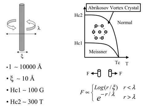 3 In Type Ii Superconductors The Magnetic Field Can Penetrate As Download Scientific Diagram